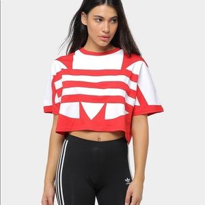 NWT Adidas LARGE LOGO TEE